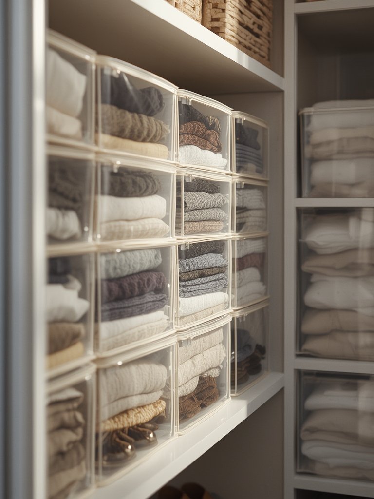 storage bags in action