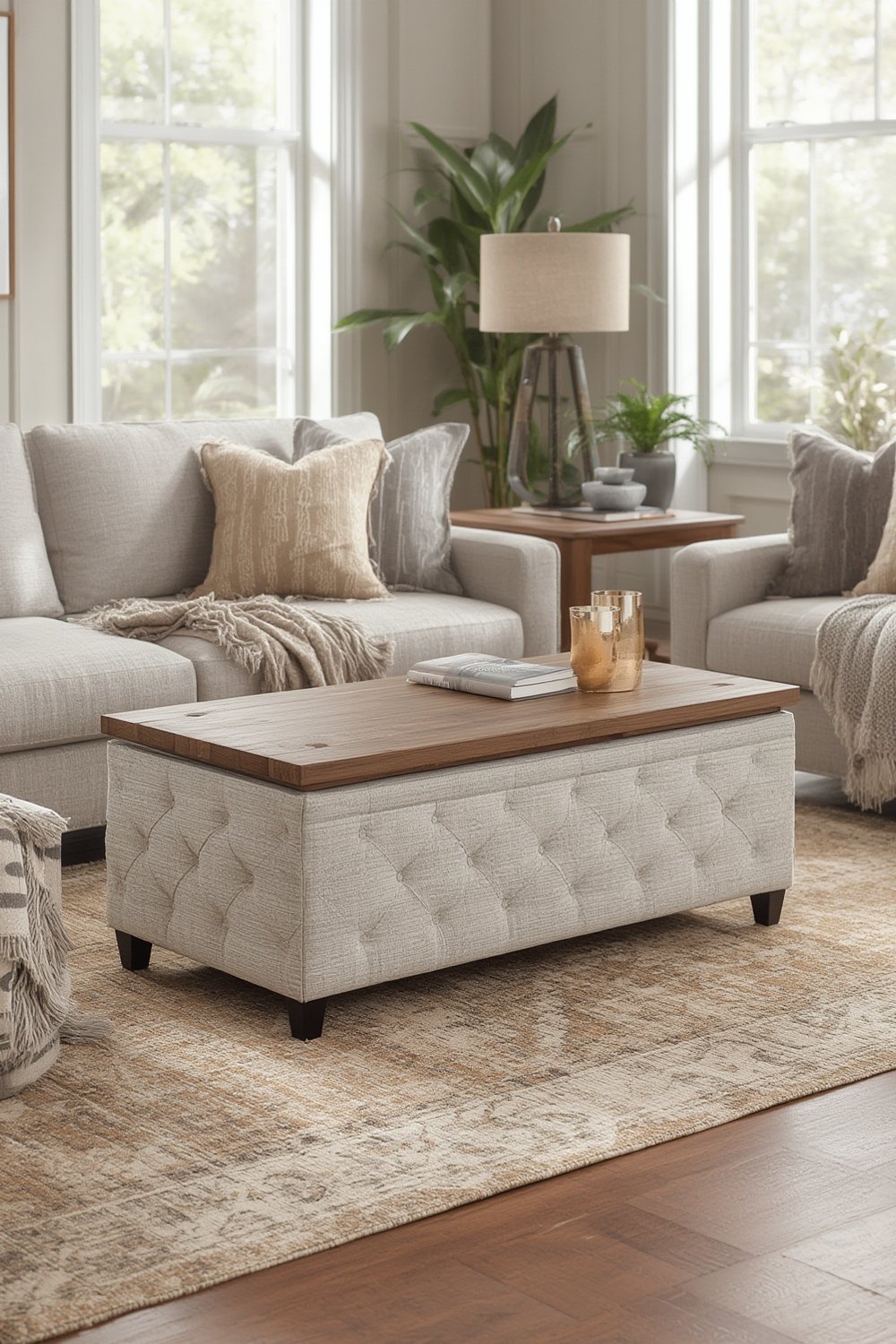 storage ottoman product view